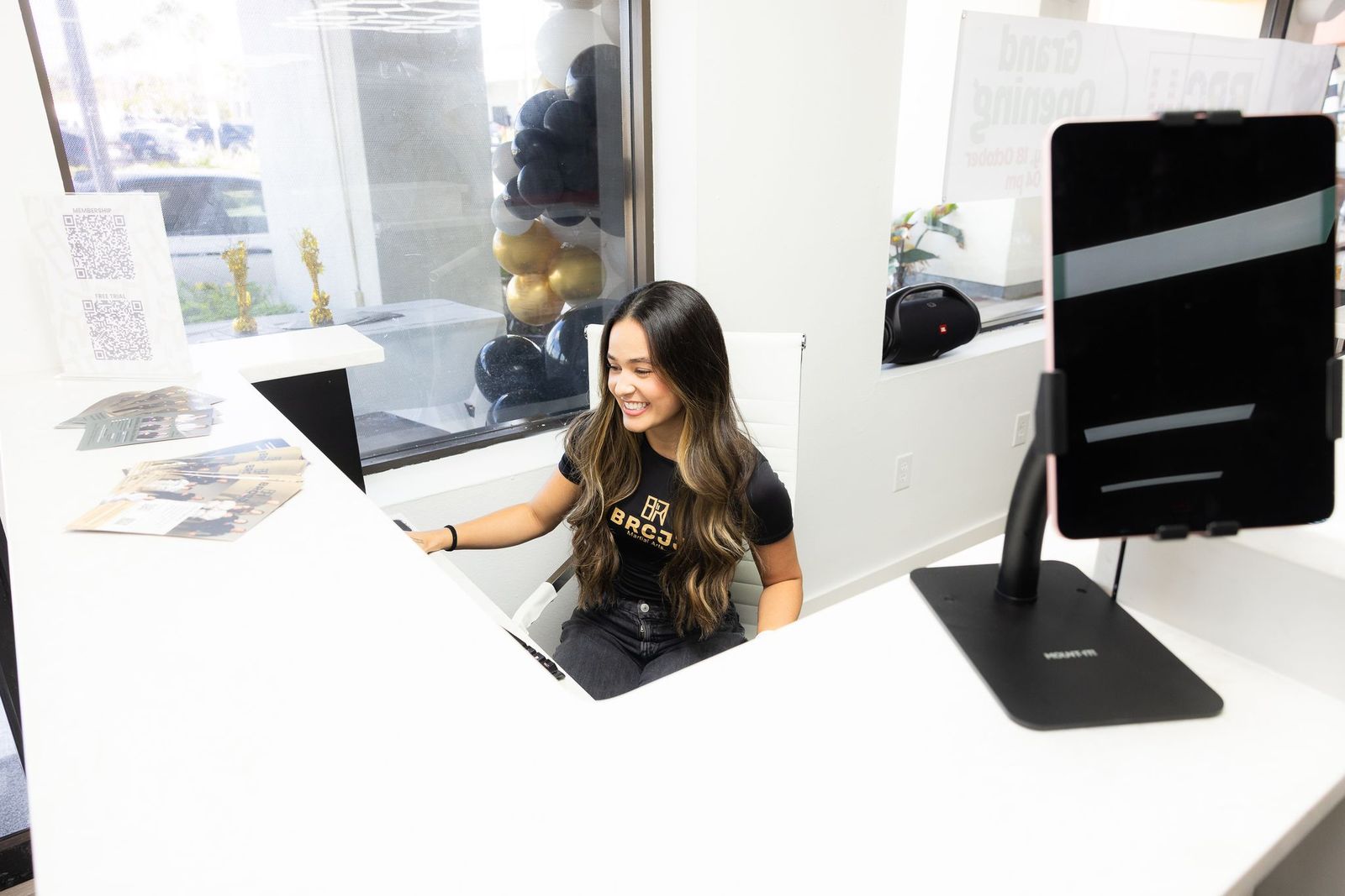 front desk